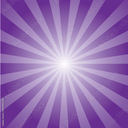 Background : A vibrant sunburst pattern, radiating outwards from a central point, this image brings energy and excitement, offering a versatile visual element.