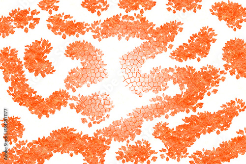 seamless pattern with red peppers