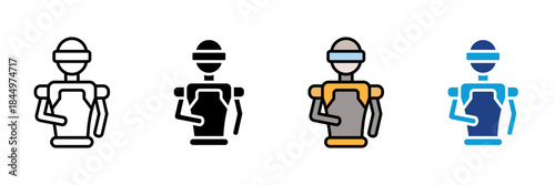 Technology  Digital Icon Set Multiple Style Collection. Laptop, Smartphone, Tablet, Desktop PC, Server, Cloud Computing, Artificial Intelligence, Robot, Microchip, Circuit Board, Coding, Keyboard, Mo
