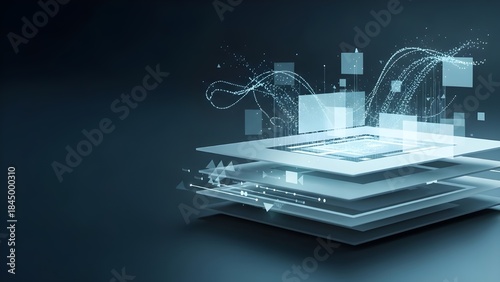 abstract technology background vector illustration