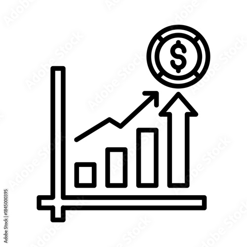 revenue increase icon