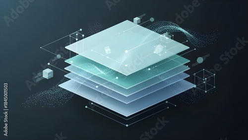 Multidimensional Artificial Intelligence Data Network Visualization