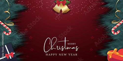 christmas holiday background design templates with copy space