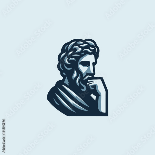 Thinker Philosopher Logo