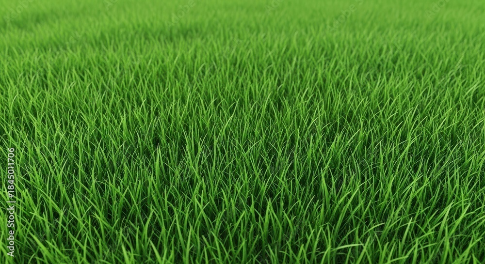 Obraz premium Lush Green Grass Texture Background Fresh Spring