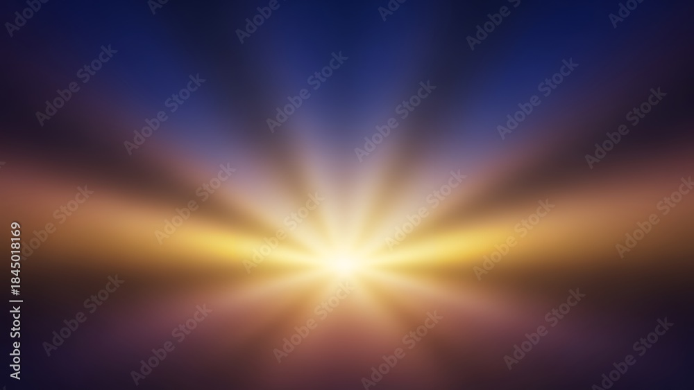 Obraz premium Smooth gradient glow background for luxury design