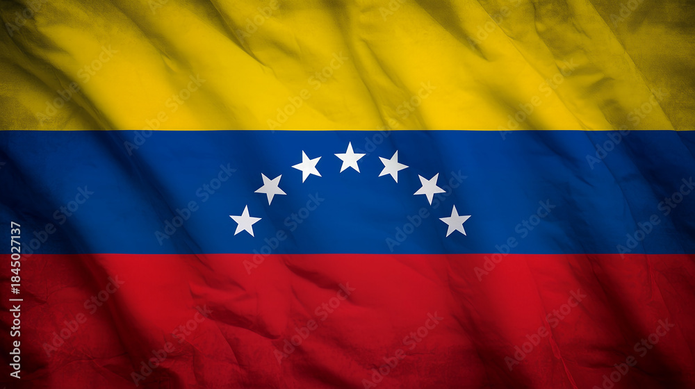 Fototapeta premium flag of venezuela