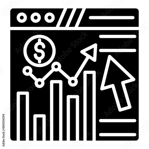 Pay Per Click Vector Icon