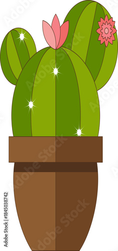 Fresh and Organic Plant Decorations Element