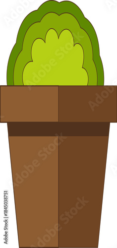 Fresh and Organic Plant Decorations Element