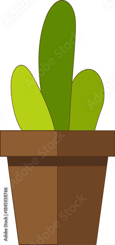 Fresh and Organic Plant Decorations Element