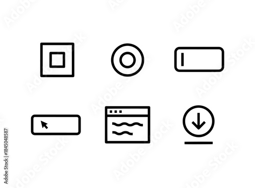 Button Checkbox Radio Button Input Field Text Area Form Submission Minimal Bold