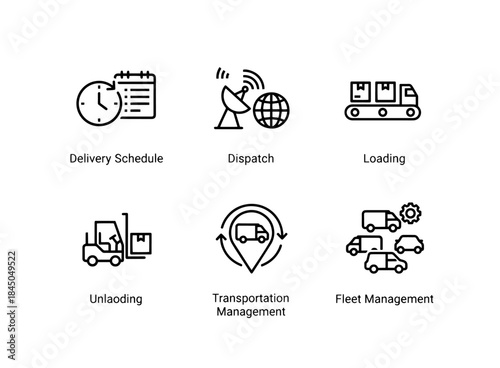 Delivery Schedule Dispatch Loading Unloading Transportation Management Fleet Management