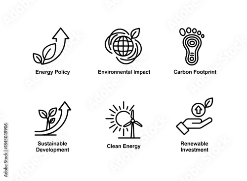 Energy Policy Environmental Impact Carbon Footprint Sustainable Development Clean Energy