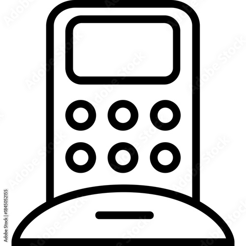 mobile phone keypad