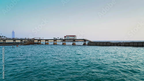 Sunset in Red sea, Saudi Arabia, Jeddah