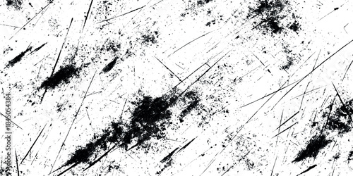 Grunge texture background with heavy scratches, ink splatters vintage, worn, retro, or gritty effects.