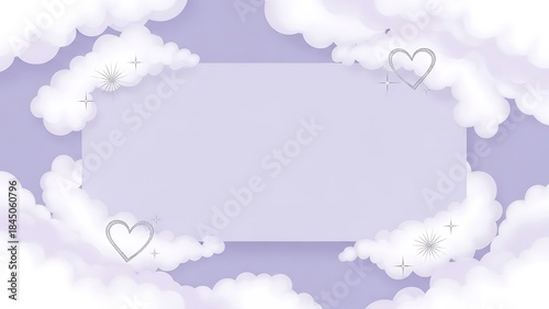 A dreamy Valentine aesthetic background