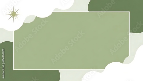 aesthetic background showcasing a sage green color
