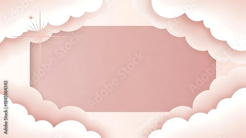 soft aesthetic background with a dusty pink