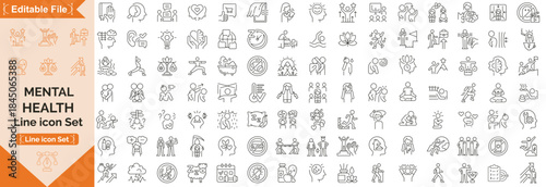 Medical Care Health Big line Set. Line Icons, Sign and Symbols. Medicine, Health Care, Internal Organs, Drugs, Symptoms, Dental and Fly. Mobile Concepts and Web Apps. Modern Infographic, icon set.