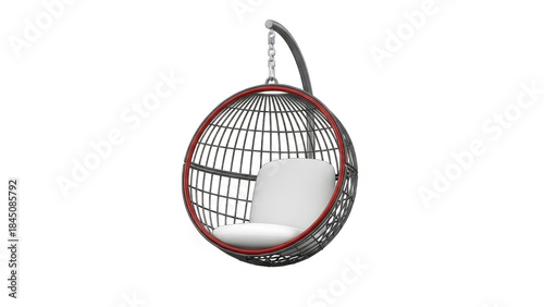 Hanging Chair Isolated on White Background