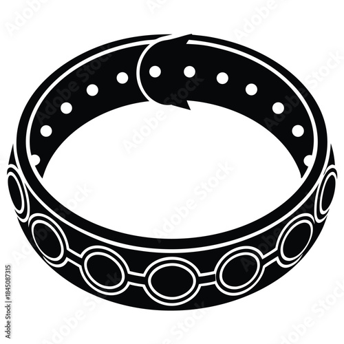 chain link on white background