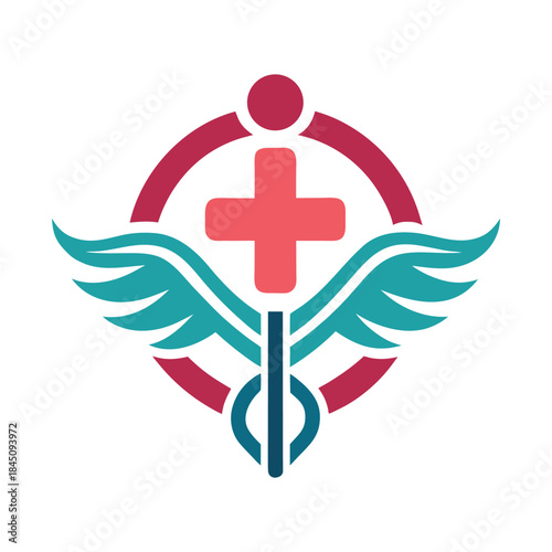 modern health care logo design