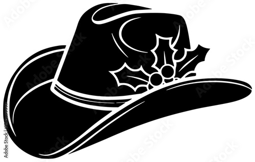 cowboy illustration hat silhouette fashion logo western icon rodeo outline texas vintage west sheriff clothing isolated costume brown america shape adults vector graphic background