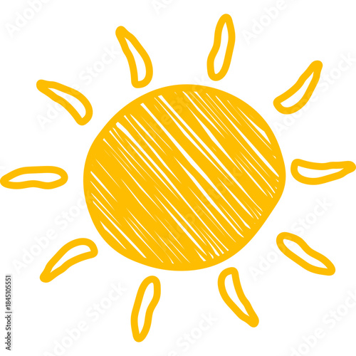 Summer Sun Doodle