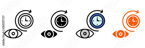 Coaching Icon Set Multiple Style Collection. Mentor, Goal Setting, Motivation, Teamwork, Training, Personal Development, Vision, Strategy, Leadership, Feedback, Success, Performance Review, Empowerme