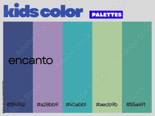 Magical harmony Encanto designed for children showcasing friendly balanced palette inspiring imagination creativity fun learning everyday