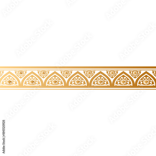 Old Greek border patterns seamless pattern in vintage style gematrical shape ornamental dividing line page border or fabric pattern