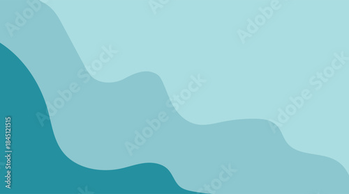 Abstract blue background illustration featuring a stylized sea wave pattern with water and ocean design elements