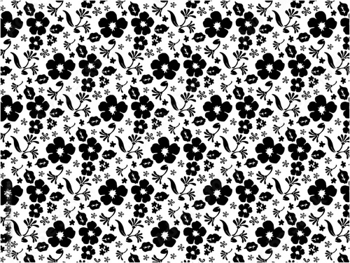 植物のパターン②黒