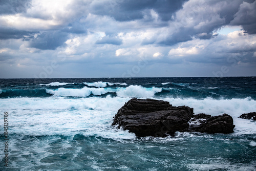 奄美大島の冬の海。