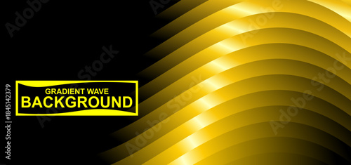 Searing Velocity: Dynamic Gold and Charcoal Striped Background