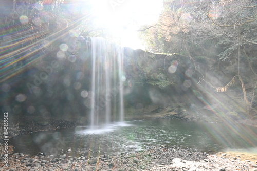 熊本県小国町　鍋ヶ滝