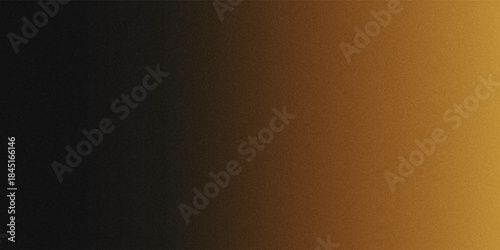 a grainy abstract background with a gradient from dark black to bright gold creating a textured effect