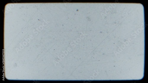 Reel Clutter, Old film tape frame and grain noise symbols footage, Distortion Dirt and Scratches and Light Leaks	