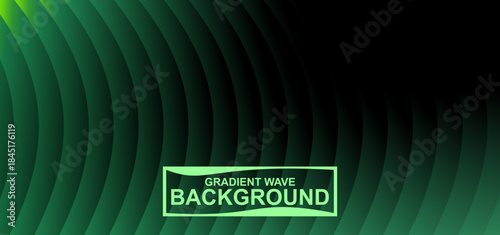 Vibrant green abstract background featuring wavy diagonal lines and gradients, creating a modern, energetic, and dynamic aesthetic for professional designs