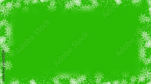 Wallpaper Mural White Falling Snowflakes Border Animation with Green Screen Background
Winter Snow Frame Overlay with Chroma Key for Holidays, Celebration, and New Year Motion Graphics Torontodigital.ca