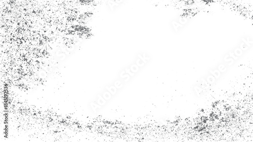 Abstract distressed overlay texture with rough grain for creative design projects. Grunge photocopy texture background with horizontal worn details for overlay use. 