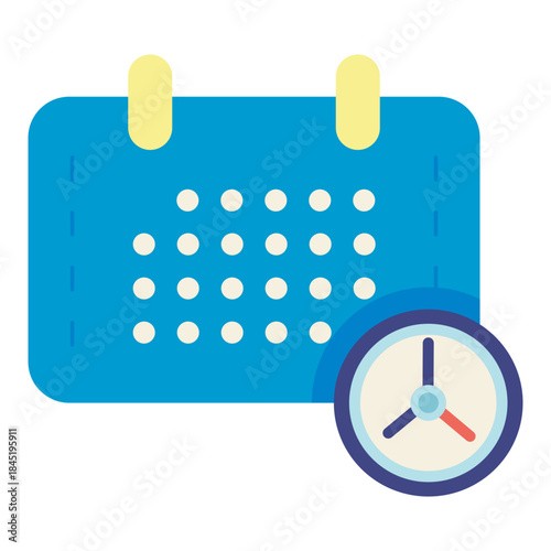 schedule appointment flat icon