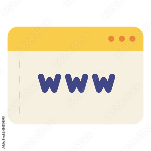 website flat icon