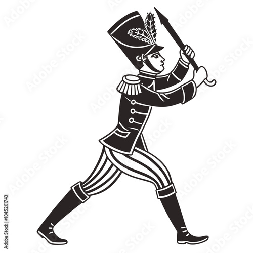 Christmas nutcracker silhouette classic toy soldier (1)