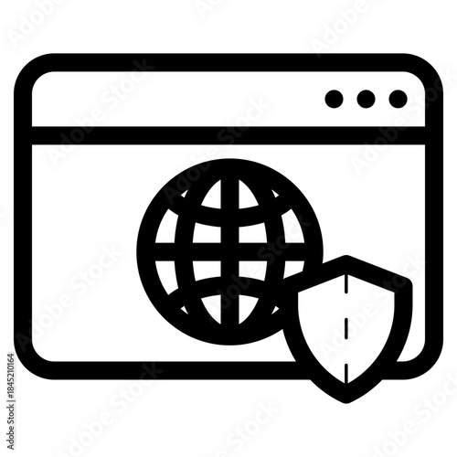 browser protection icon