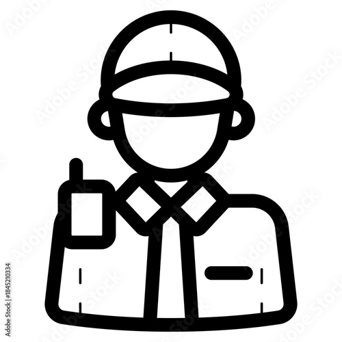 security guard icon
