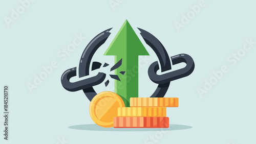 Digital Economy and Blockchain Integration Represented by Chain and Coin Push Towards Growth