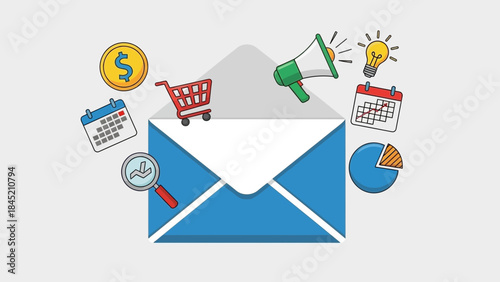 Digital marketing, communication strategies, online advertising, social media engagement, email